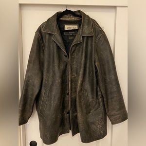 M. Julian Wilson’s Leather Men’s Thinsulate Quilted Lined Coat